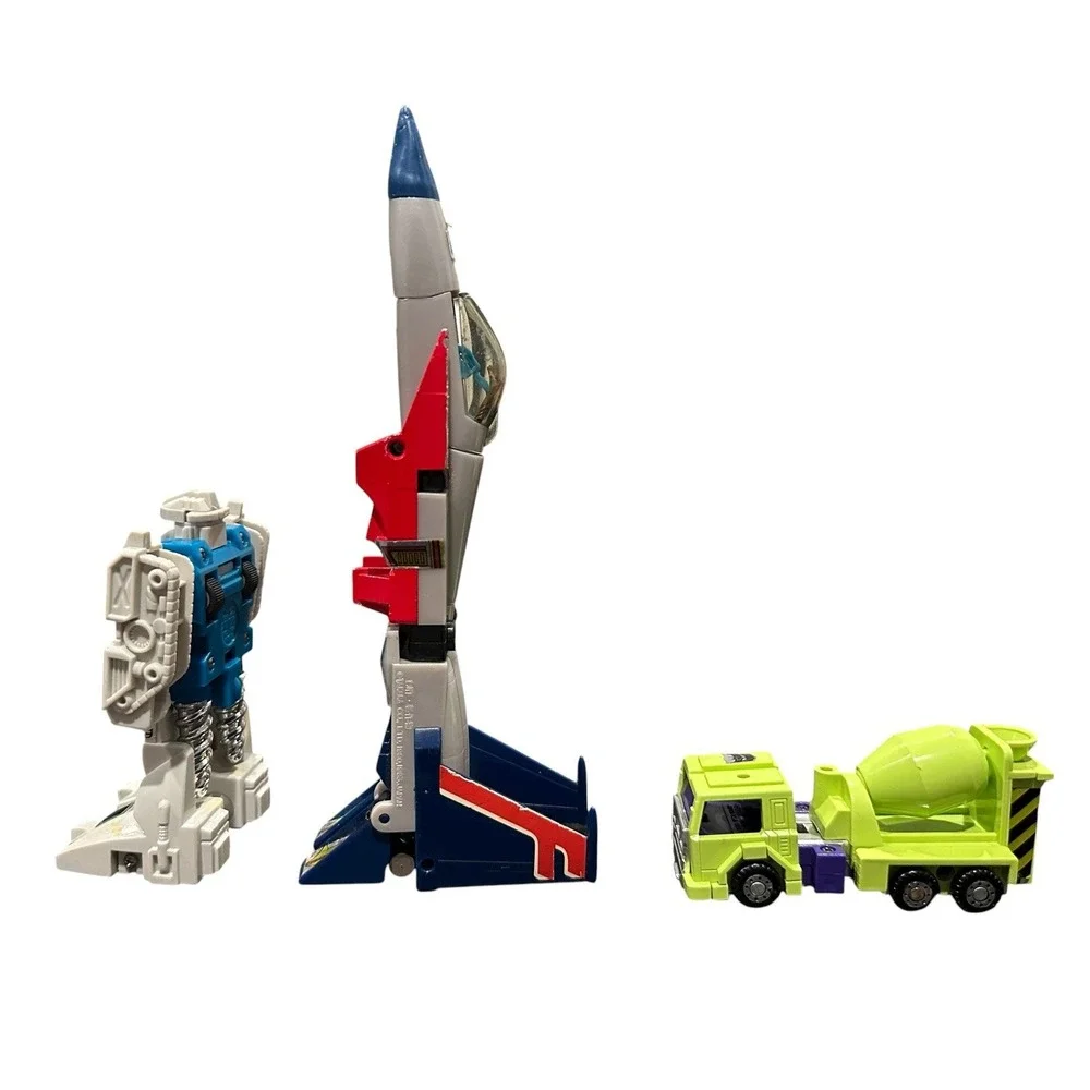 Starscream Transformers G1 Fighter Jet‎ Seekers Mixmaster Twin Twist Hasbro Lot